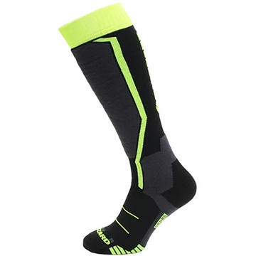 Blizzard Allround Jr gyerek sízokni black antracite signal yellow