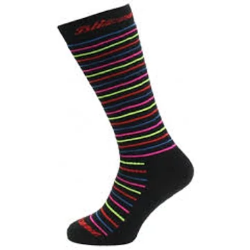 Blizzard Viva Allround Jr gyerek sízokni black rainbow stripes