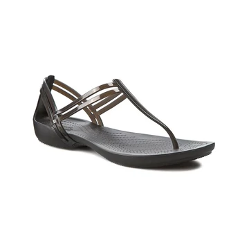 Crocs Isabella T-Strap női szandál Black