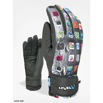 Level Glove Juke Jr gyerek kesztyű PK Rainbow