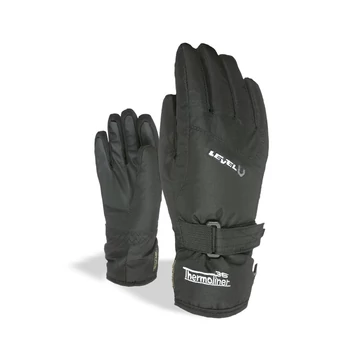 Level Glove Junior gyerek kesztyű Black