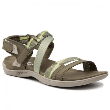 Merrell District Mendi Backstrap női szandál Olive/Lime