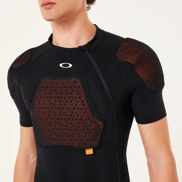 Oakley Drop In D3O Full Impact Shirt kerékpásos védőfelszerelés Blackout