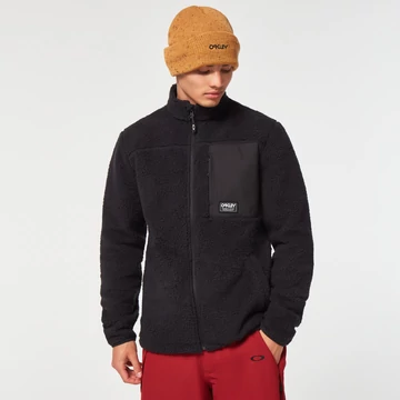 Oakley Mountain Fire Sherpa férfi pulóver Blackout