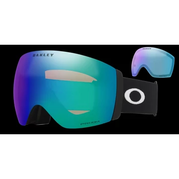 Oakley Flight Deck PRO L síszemüveg Black Prizm Snow Argon + Prizm Snow Iced lencsével