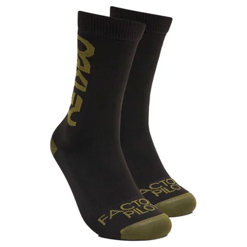 Oakley Factory Pilot MTB Socks zokni Black New Dark Brush