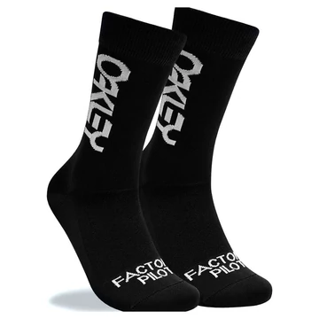 Oakley Factory Pilot MTB Socks zokni Blackout