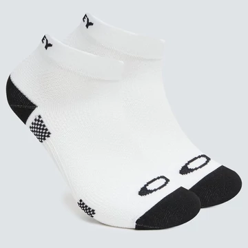 Oakley Ribbed Ellipse Short Socks zokni White