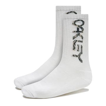 Oakley B1B Socks 2.0 (3 pár) férfi zokni White