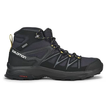 Salomon Daintree Mid GTX férfi túracipő Night Sky/Black/Antique Moss