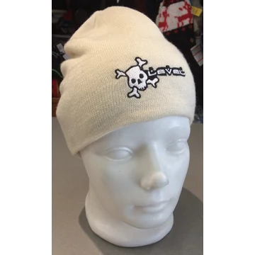 Level Skull Beanie sapka White