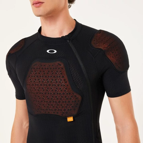 Oakley Drop In D3O Full Impact Shirt kerékpásos védőfelszerelés Blackout