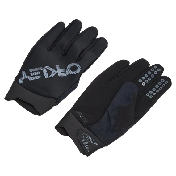 Oakley Seeker Thermal MTB Gloves kerékpáros kesztyű Blackout
