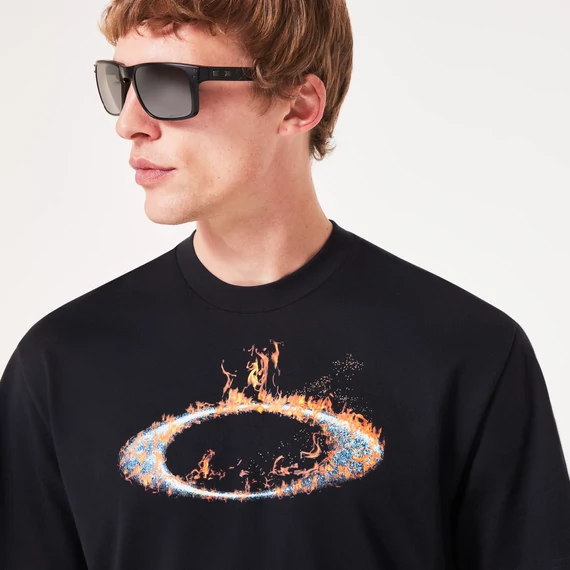Oakley MTL Solar Rail Tee férfi póló Blackout