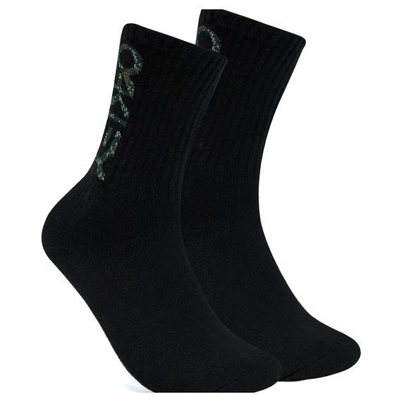 Oakley B1B Socks 2.0 (3pár) zokni Blackout