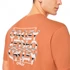 Kép 5/6 - Oakley MTL Drip Tee férfi póló Soft Orange