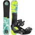Kép 1/3 - Salomon OH Yeah Snowboard Rhythm Black kötés szett
