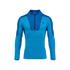 Kép 1/4 - Spyder Elevation Half Baselayer Top férfi aláöltöző Lagoon